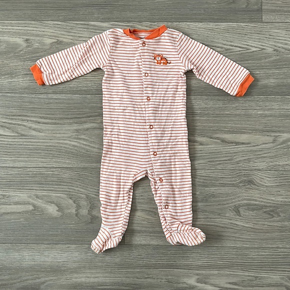 Carter's Other - Carters - 9m - Embroidered Tiger Snaps Footie